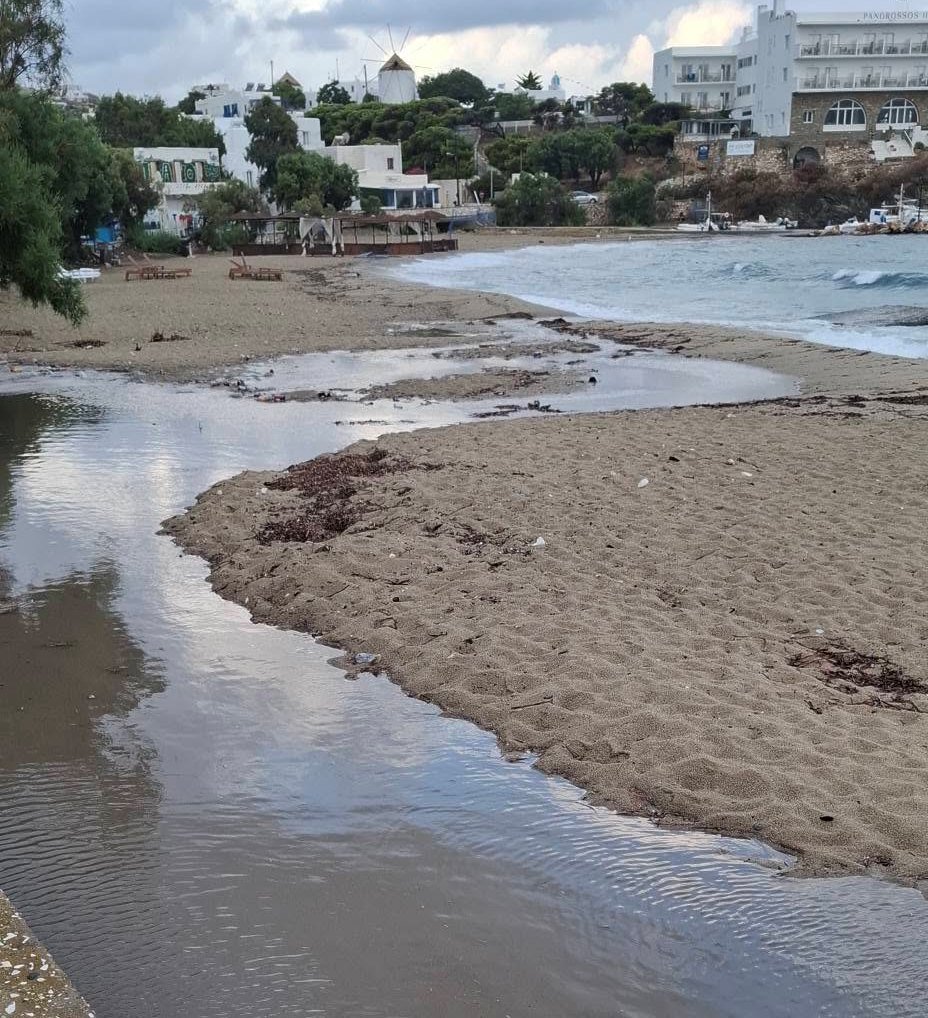 Άμεση αντιμετώπιση του καιρικού φαινομένου στην Παροικιά