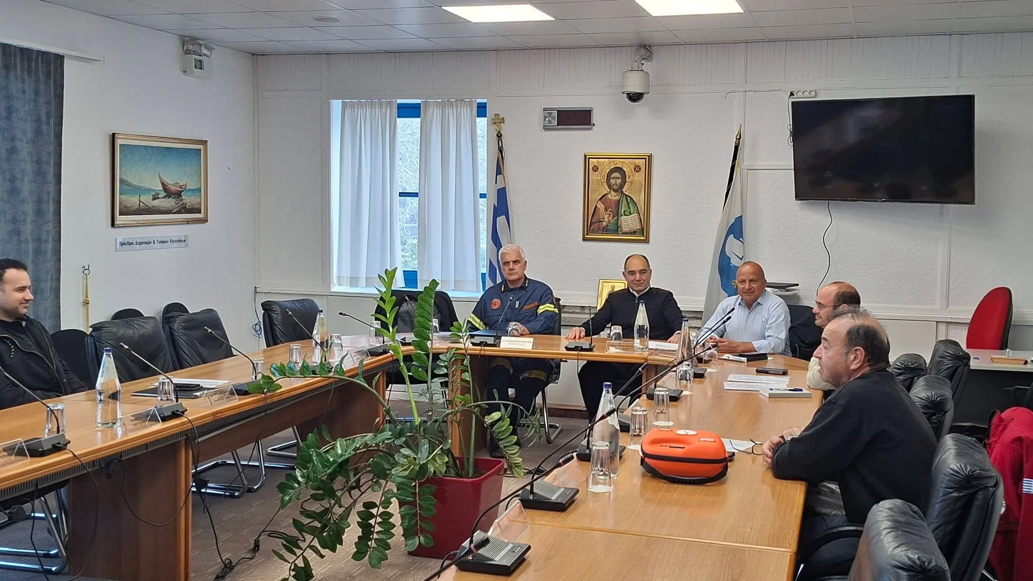 Συνάντηση εργασίας στην Πάρο για την αντιπυρική περίοδο