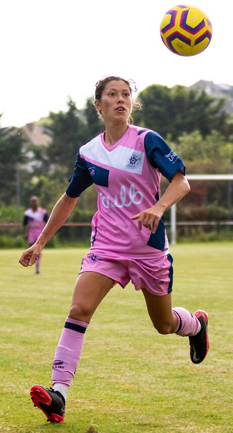 Lucy Monkman in the way kit
