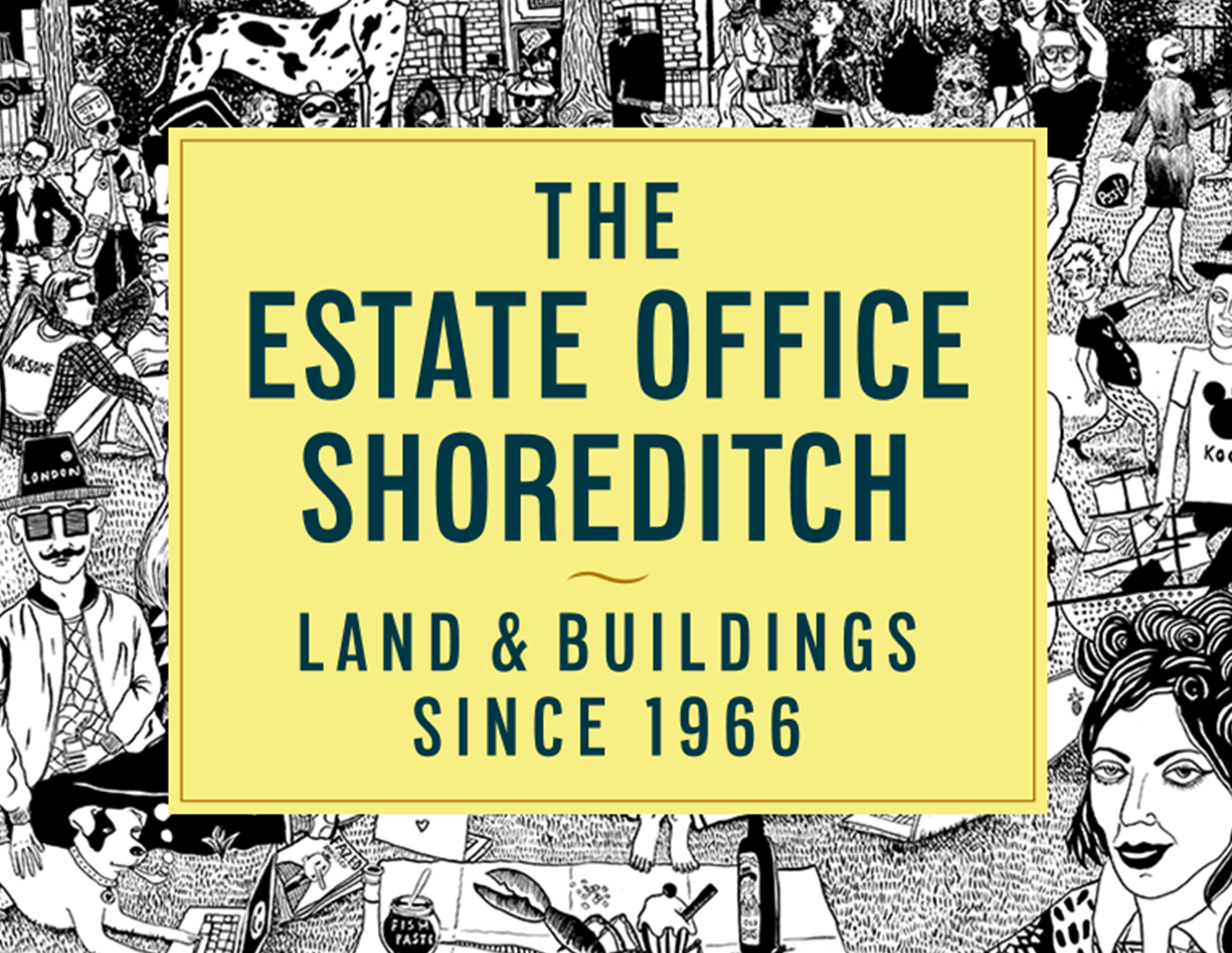 The Shoreditch Estate Office: Brand, Website and Outdoor