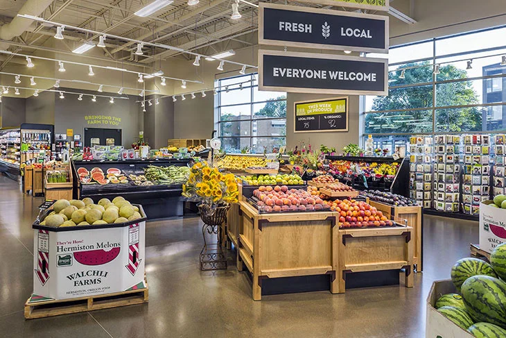 Lakewinds produce dept.