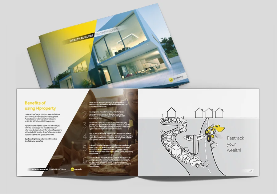 A4 Landscape Brochure