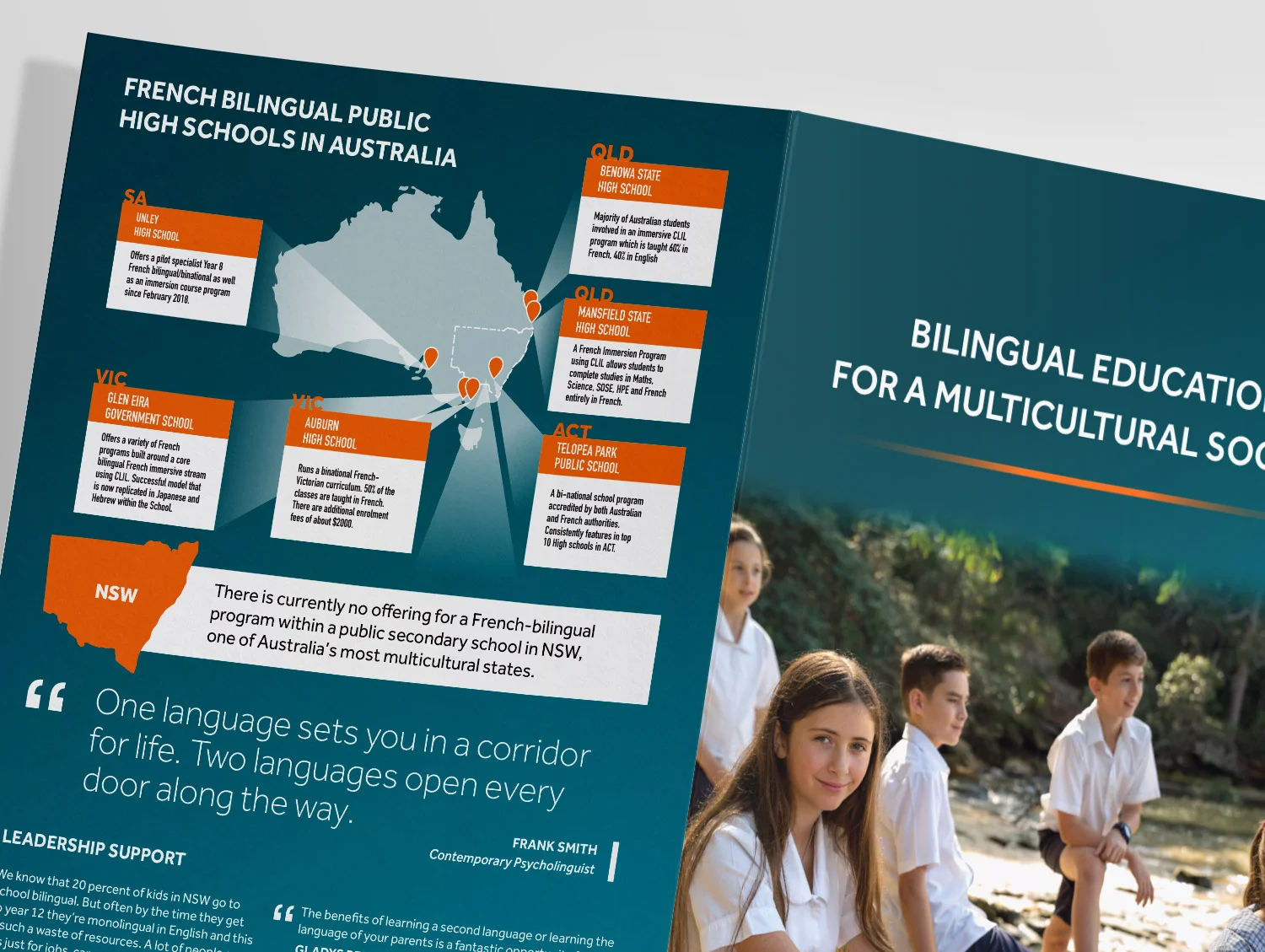 4 page A4 brochure