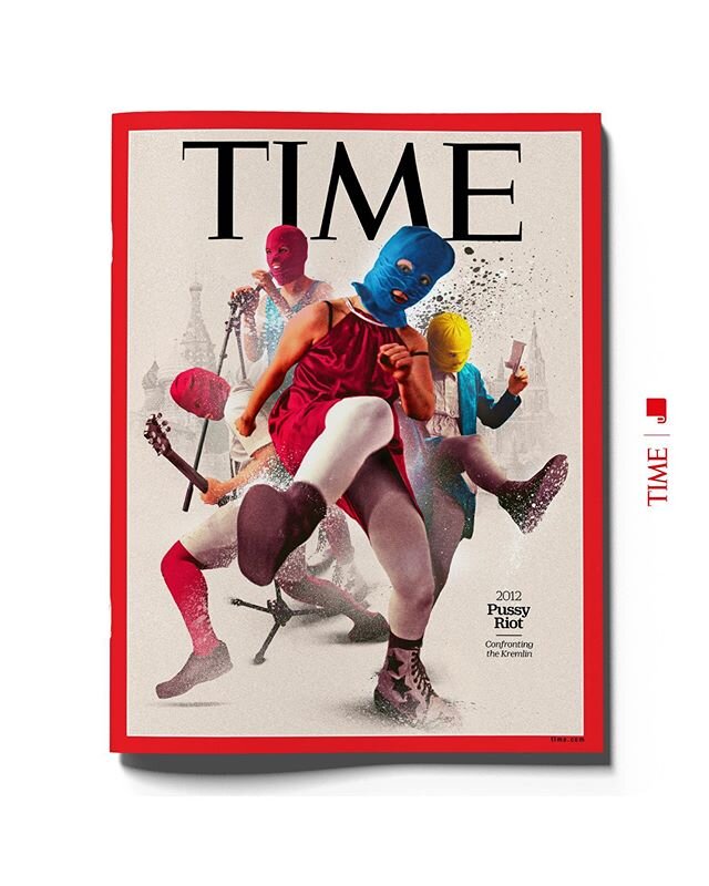 #womenoftheyear #pussyriot 
New Work for Time magazine. (3 of 4)
.
The last few weeks it has been my total privilege to work with the crew at #Time magazine on this extraordinary project revisiting a century of women and influence. For 72 years Time 