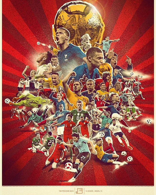 World Cup 2018! #fbf .
cue up the Pavarotti&rsquo;! the highlights of a sporting press World Cup from those halcyon summer days of 2018..all stitched together in this fancy composition! .
Allez les bleu! What a show that was!
.
#worldcup #collage #ar