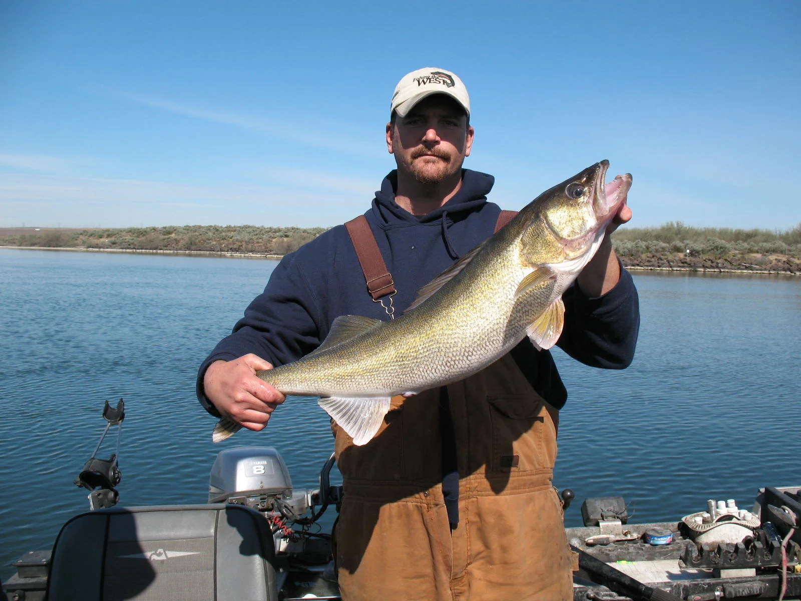  Fishing guide Elmer Hill picked up this fish on the same trip with Mark in April near Tri-Cities. 