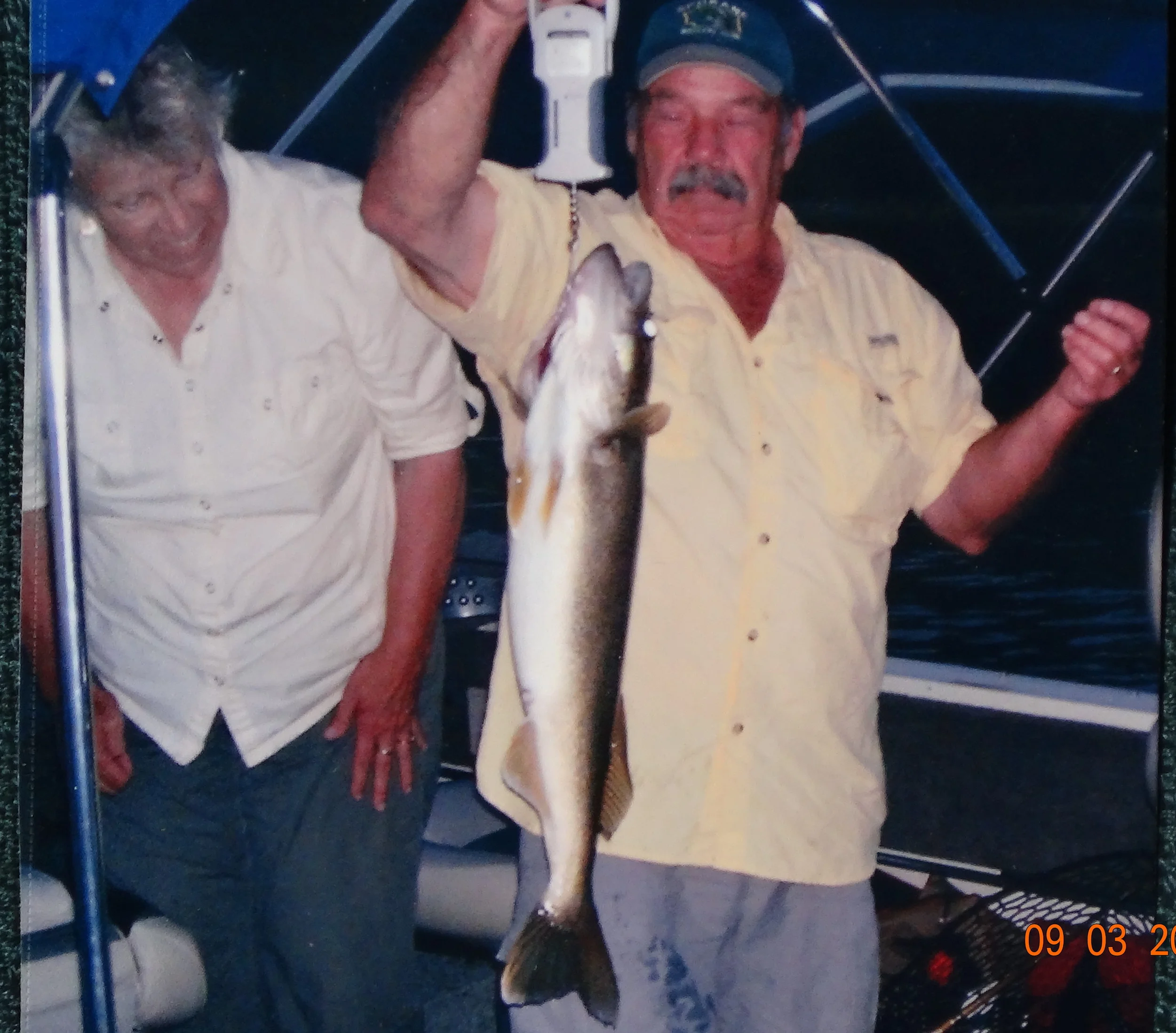  Tom and Dianne on Lake Roosevelt in August. 