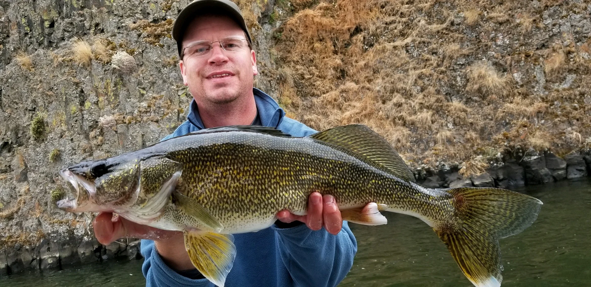 Greg landed this 26 inch walleye at the Club Fish Day on the Snake River. Oct 6th. Fish released. Weight unknown.