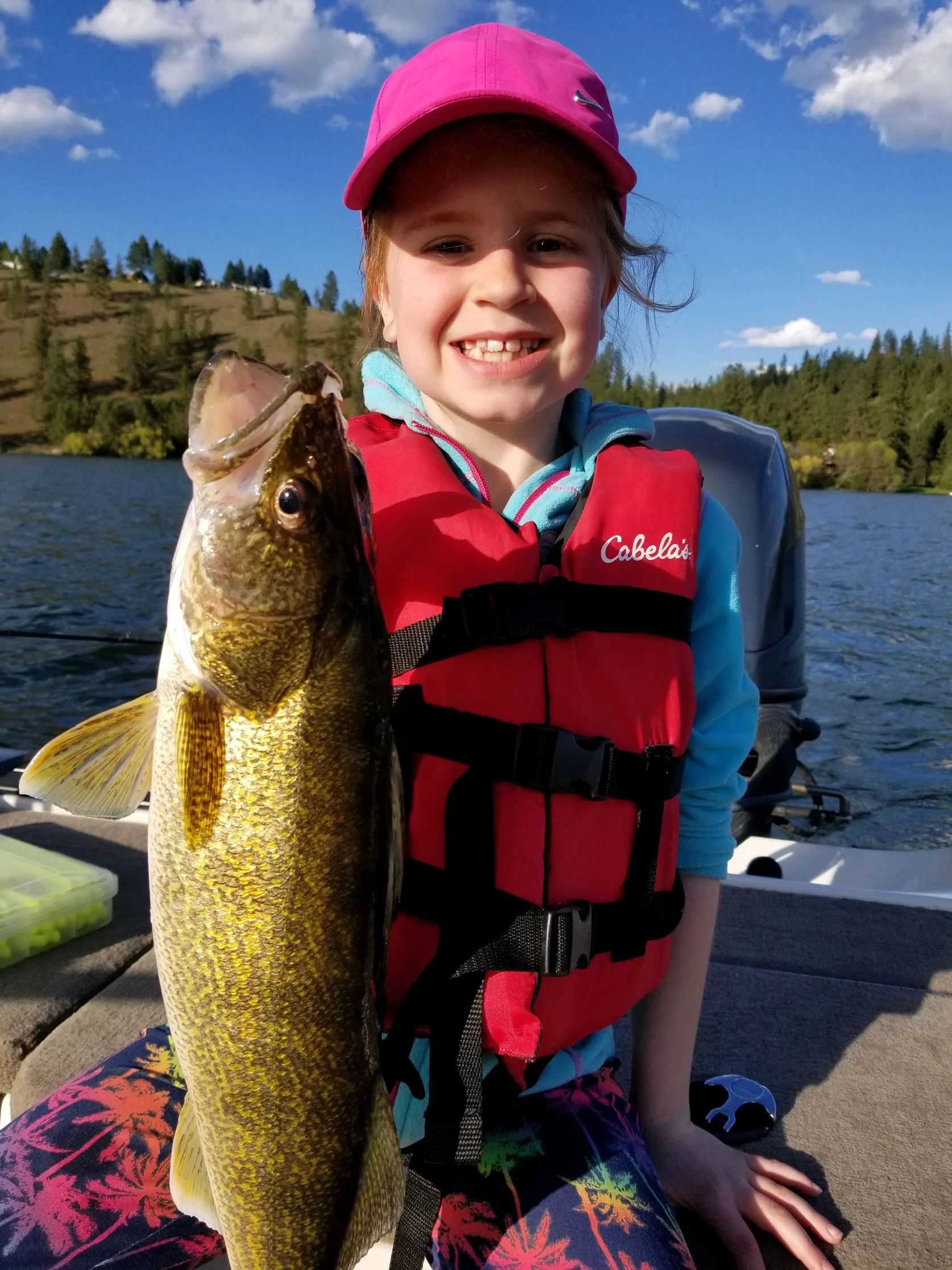 Lindsay caught this 23 incher and released it…begrudgingly.