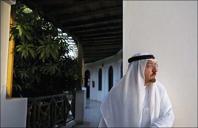 Sadad al-Husseini, former Aramco executive (Stephanie Kuykendal/Corbis, for The New York Times)