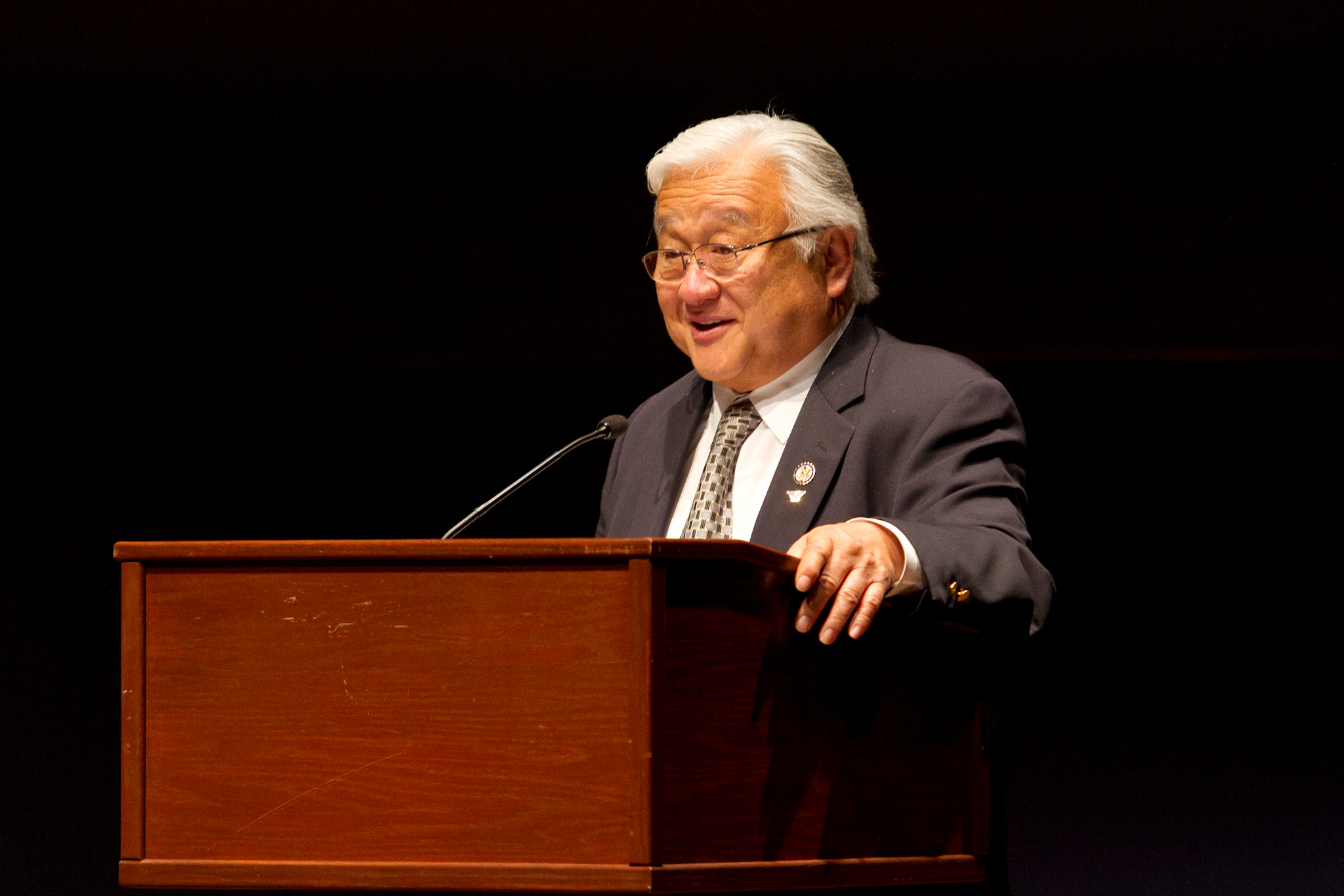 Rep. Mike Honda speaks at the 2011 annual conference