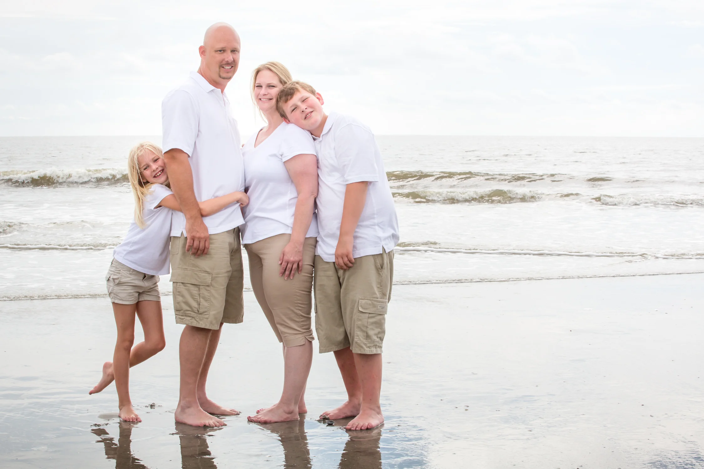 Family beach photography