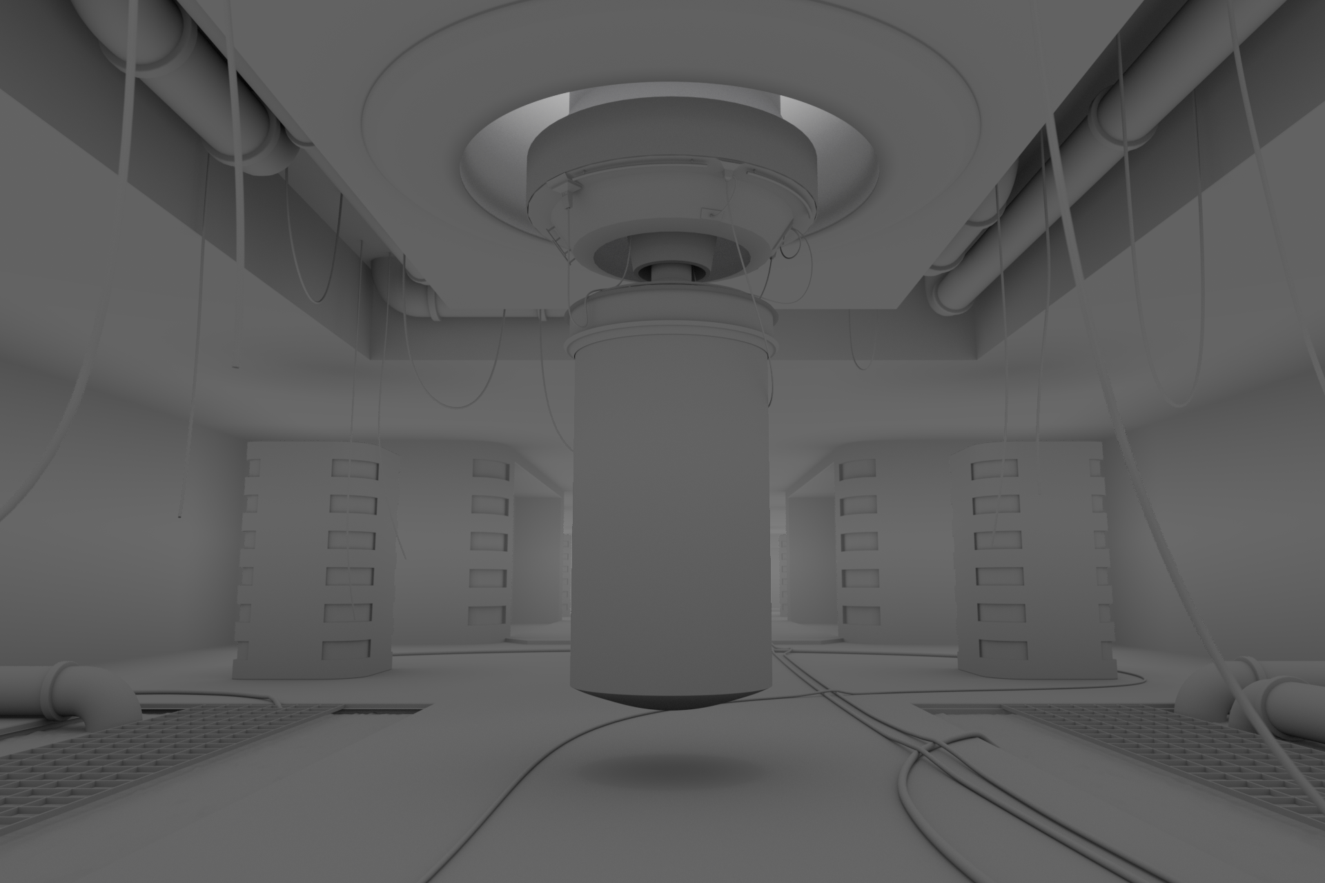 Clay Render.