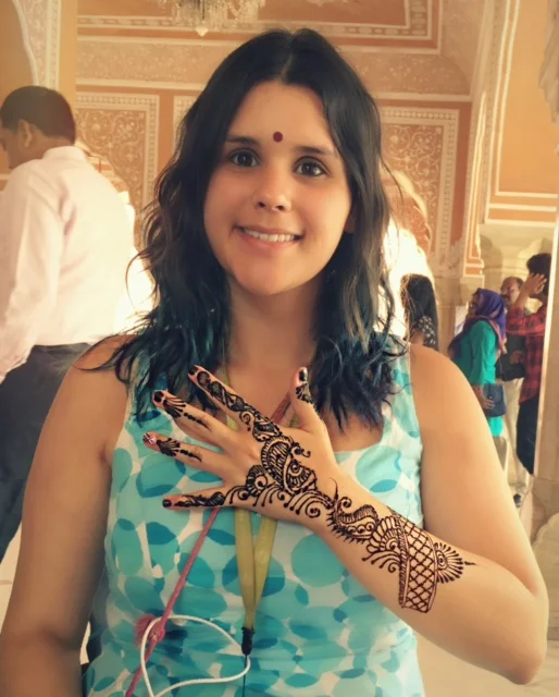 Alex wandering through Jaipur