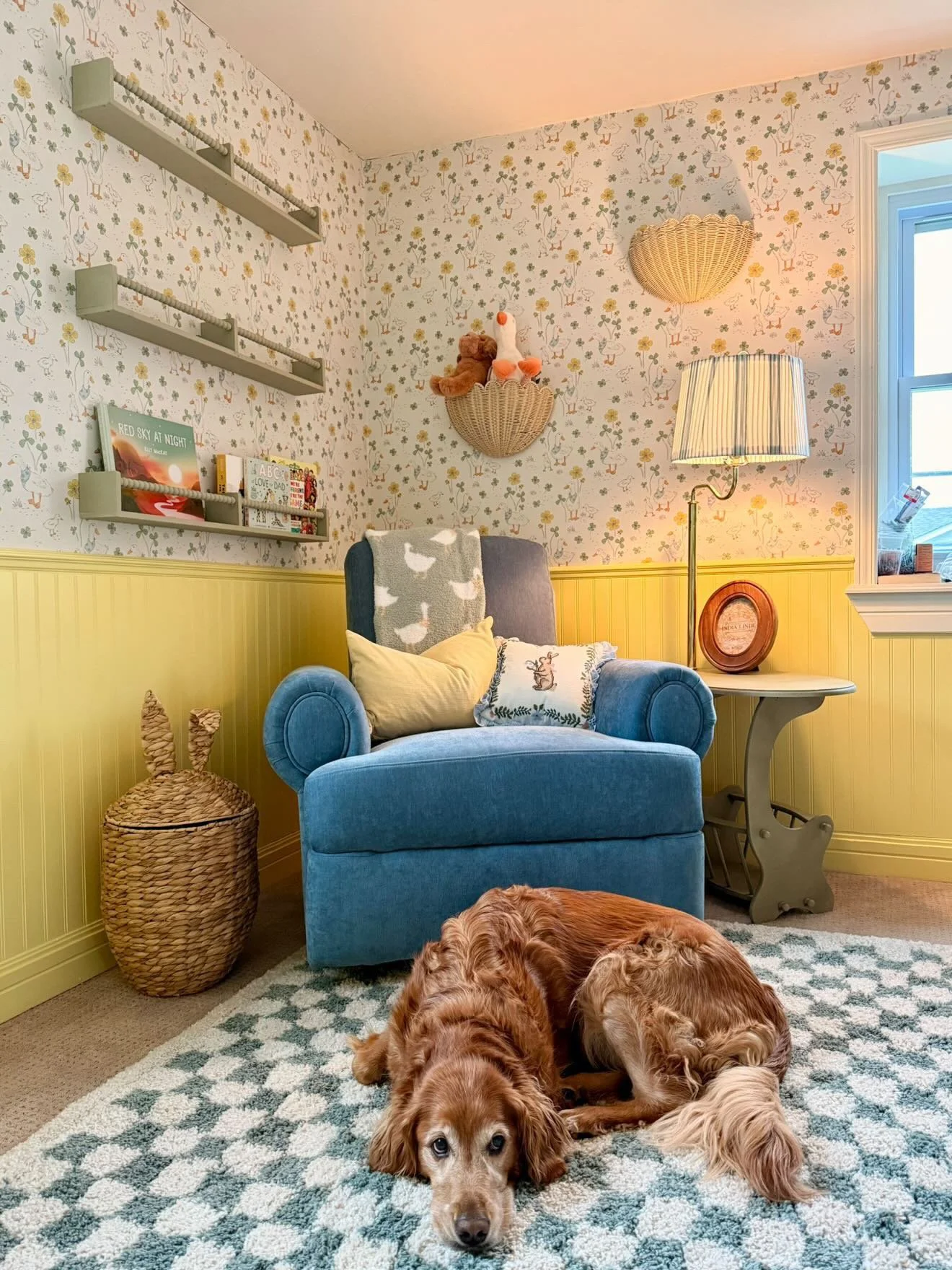 How a Small Design Change Became the Perfect Nursery Wallpaper
