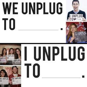 These posters are a great icebreaker and prop to activate your space and create discussion and interaction. Kids love sharing the reasons they unplug.
