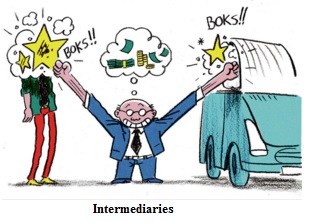 Hitchhiking for an intermediaries point of view (e.g Lyft) (nrc.next., 2014).