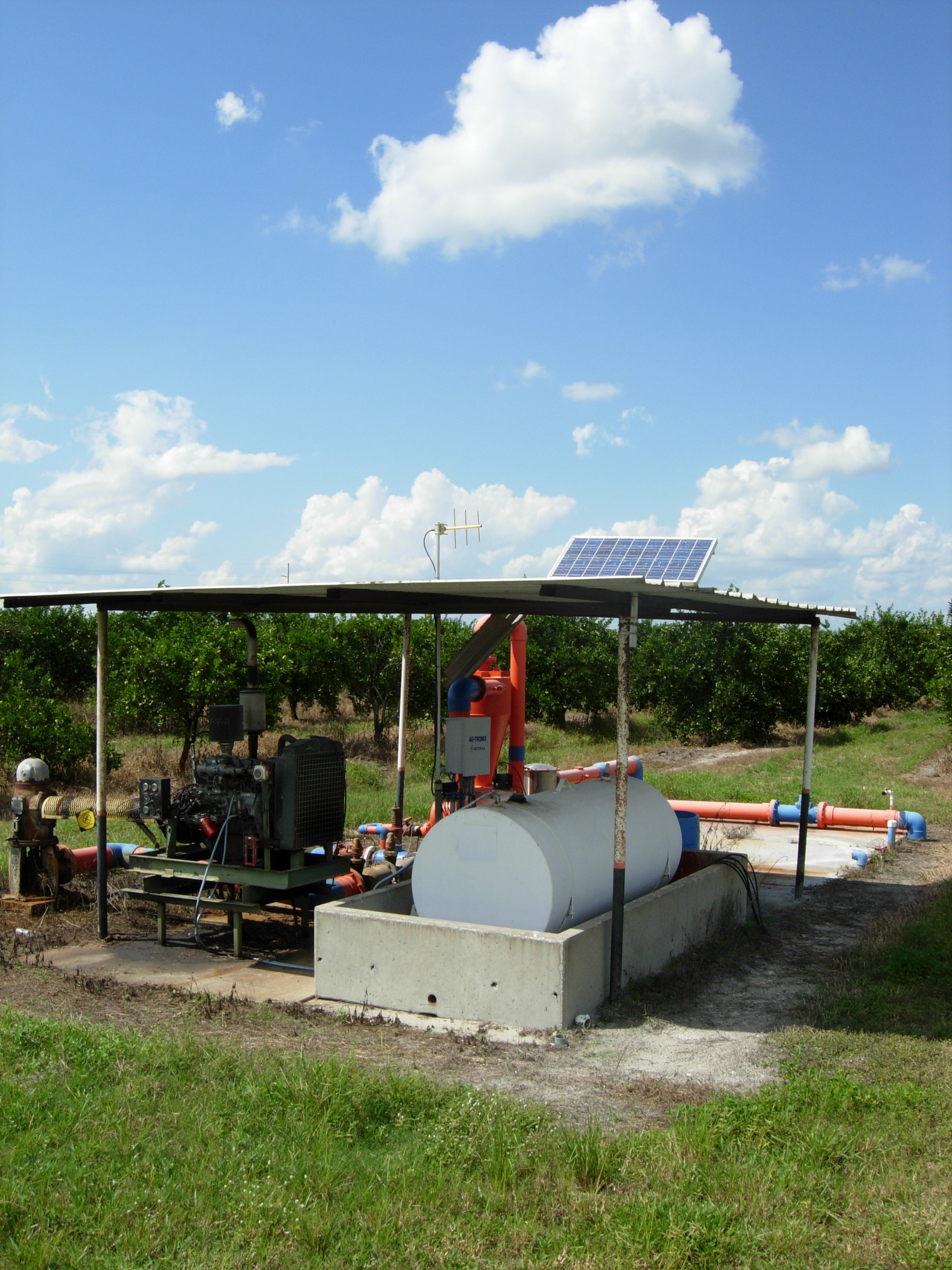 DC/Solar Pumping Station