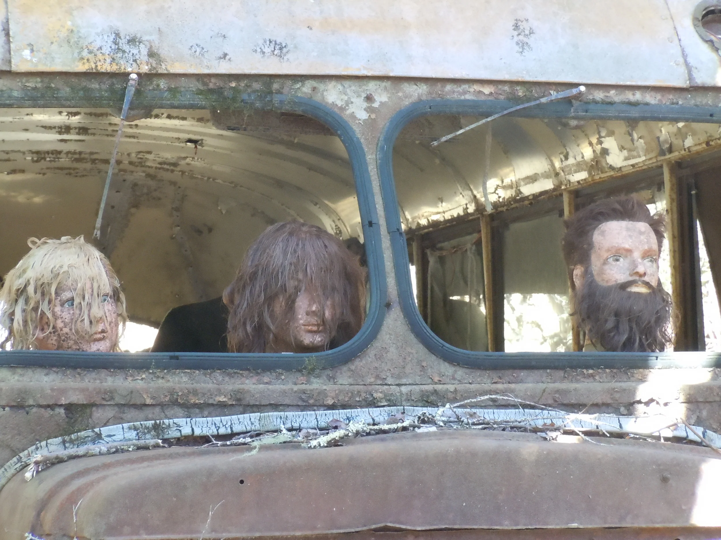 Creepy Bus Heads