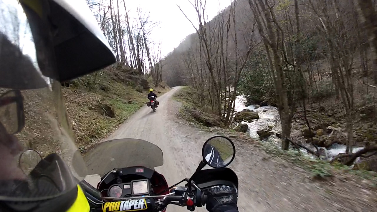 This is why I own a dual sport bike.