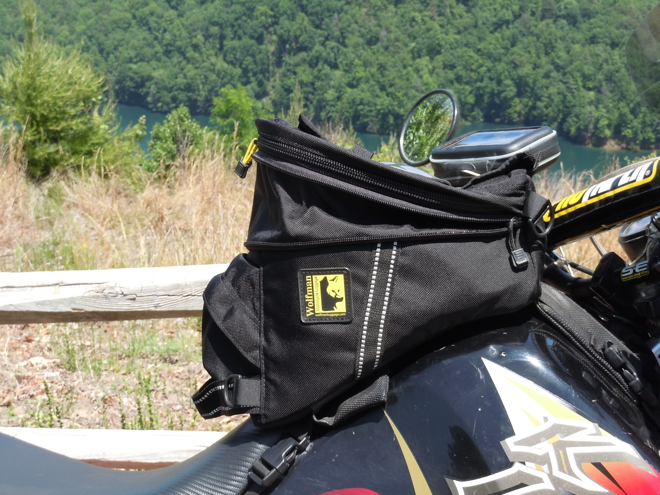 klr 650 tank bag