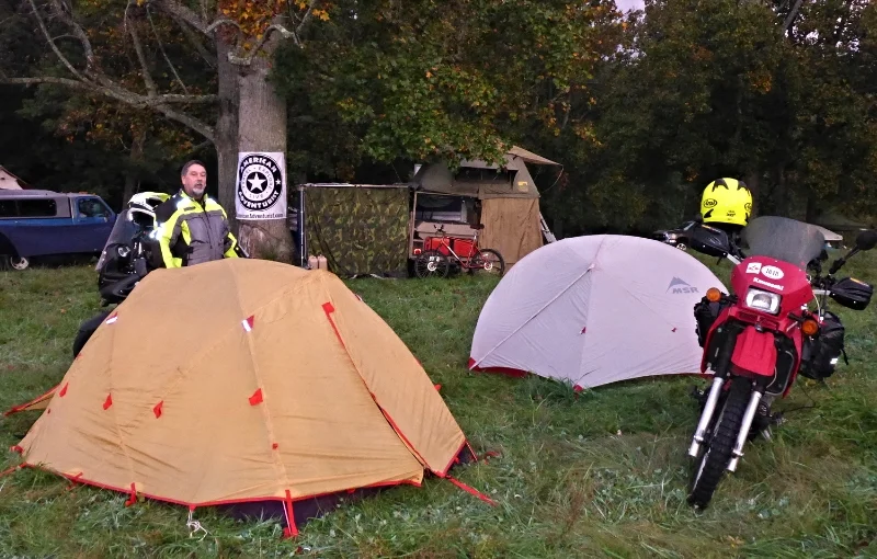 Camping at Overland Expo
