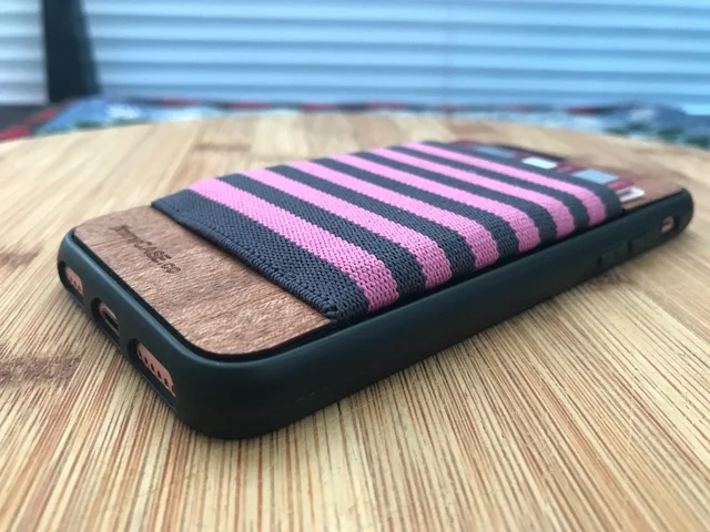 We like smooth & slim. The jimmyCASE slides in & out of your pocket with ease. 