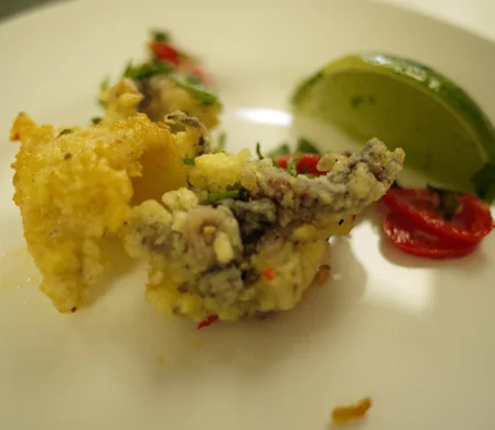 Salt and Pepper Deep Fried Baby Squid