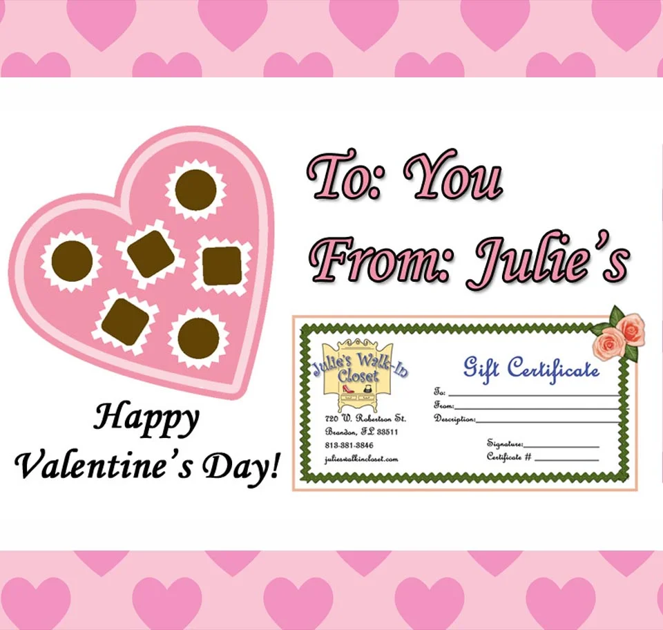 Chocolates & a Shopping Spree on us!