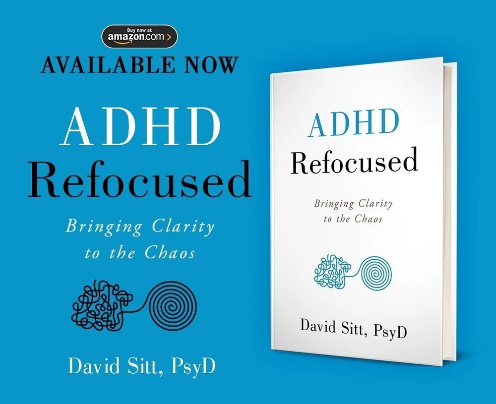 Adult ADHD Book — Dr. david sitt