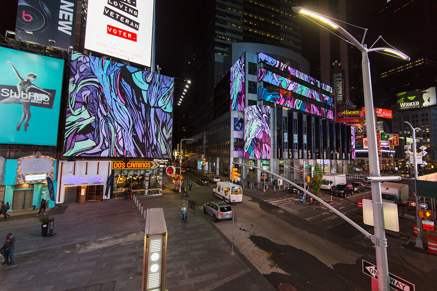   Dream Season, 2016   Times Square, NYC  Photo by Ka-man Tse 