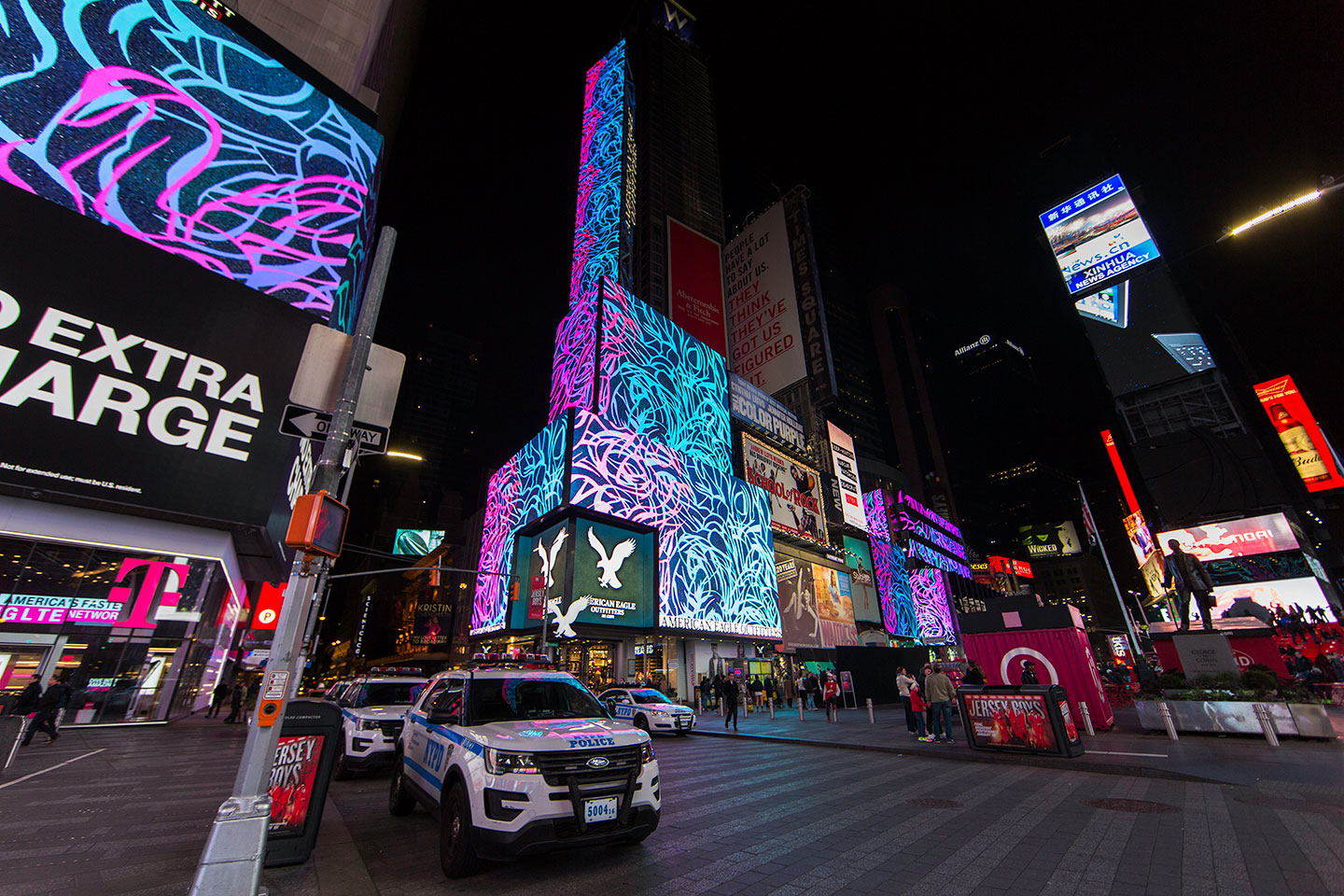   Dream Season, 2016   Times Square, NYC  Photo by Ka-man Tse 