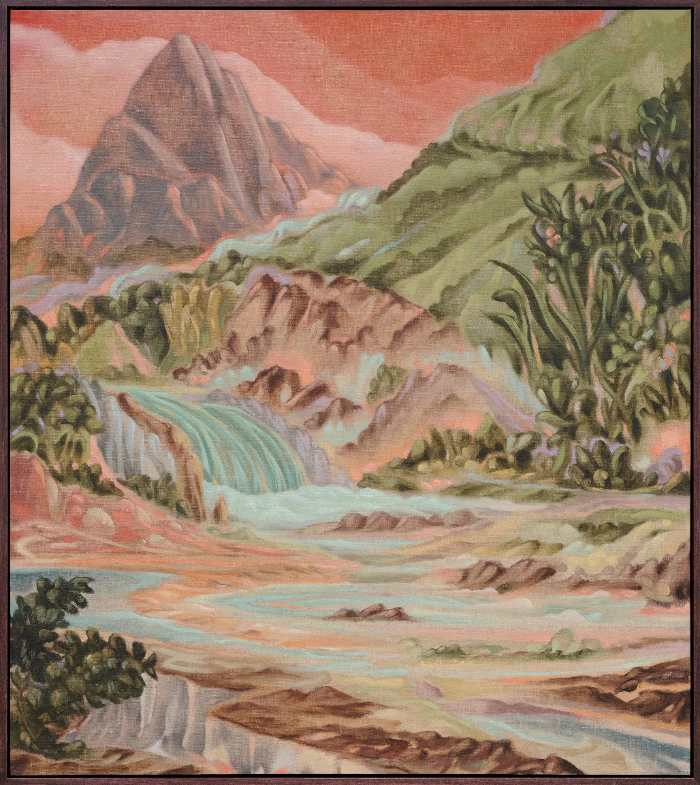 Here and Thereafter, 2025
Oil on linen
54" x 48" (137 x 122cm)