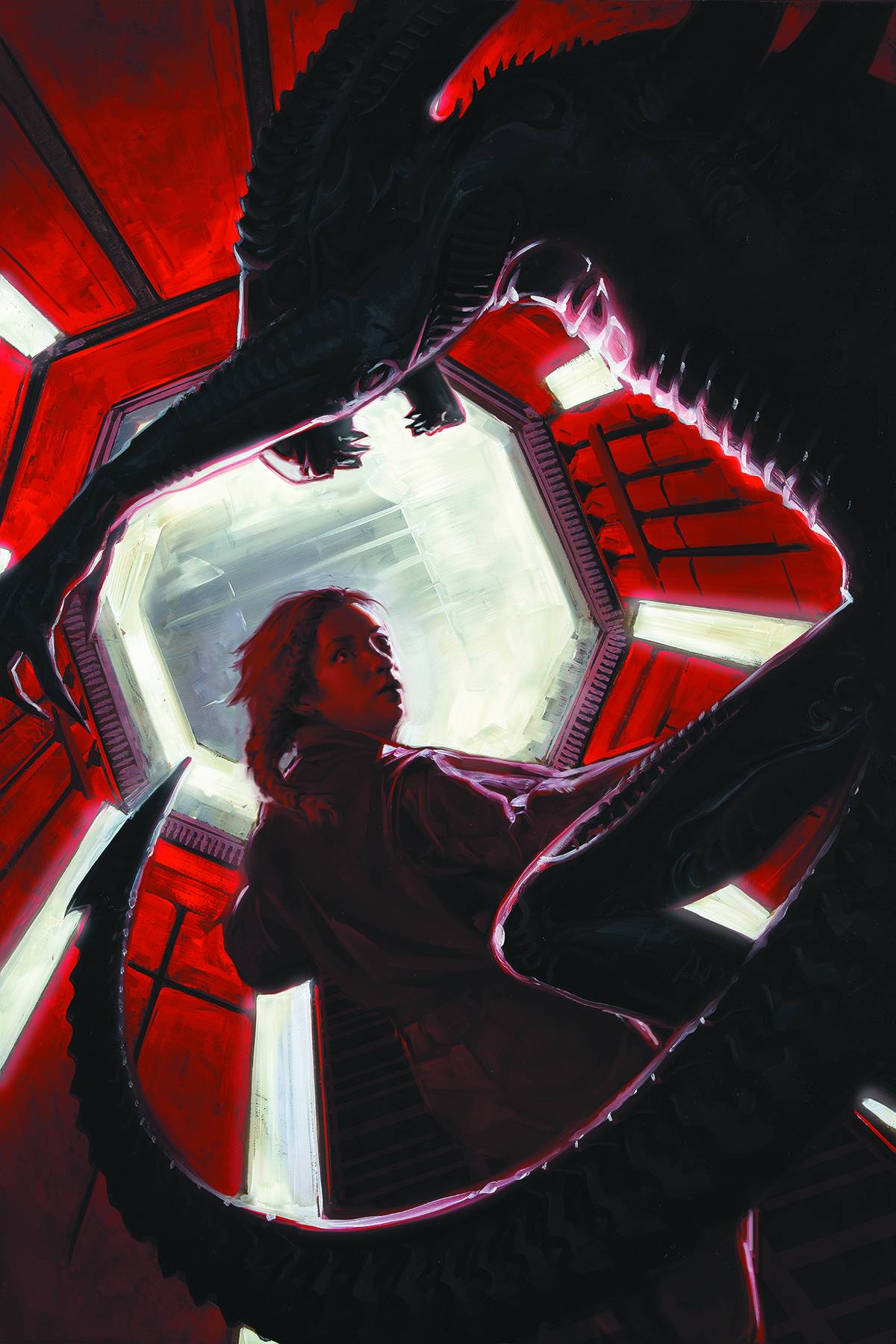 Aliens: Fire & Stone cover art by David Palumbo