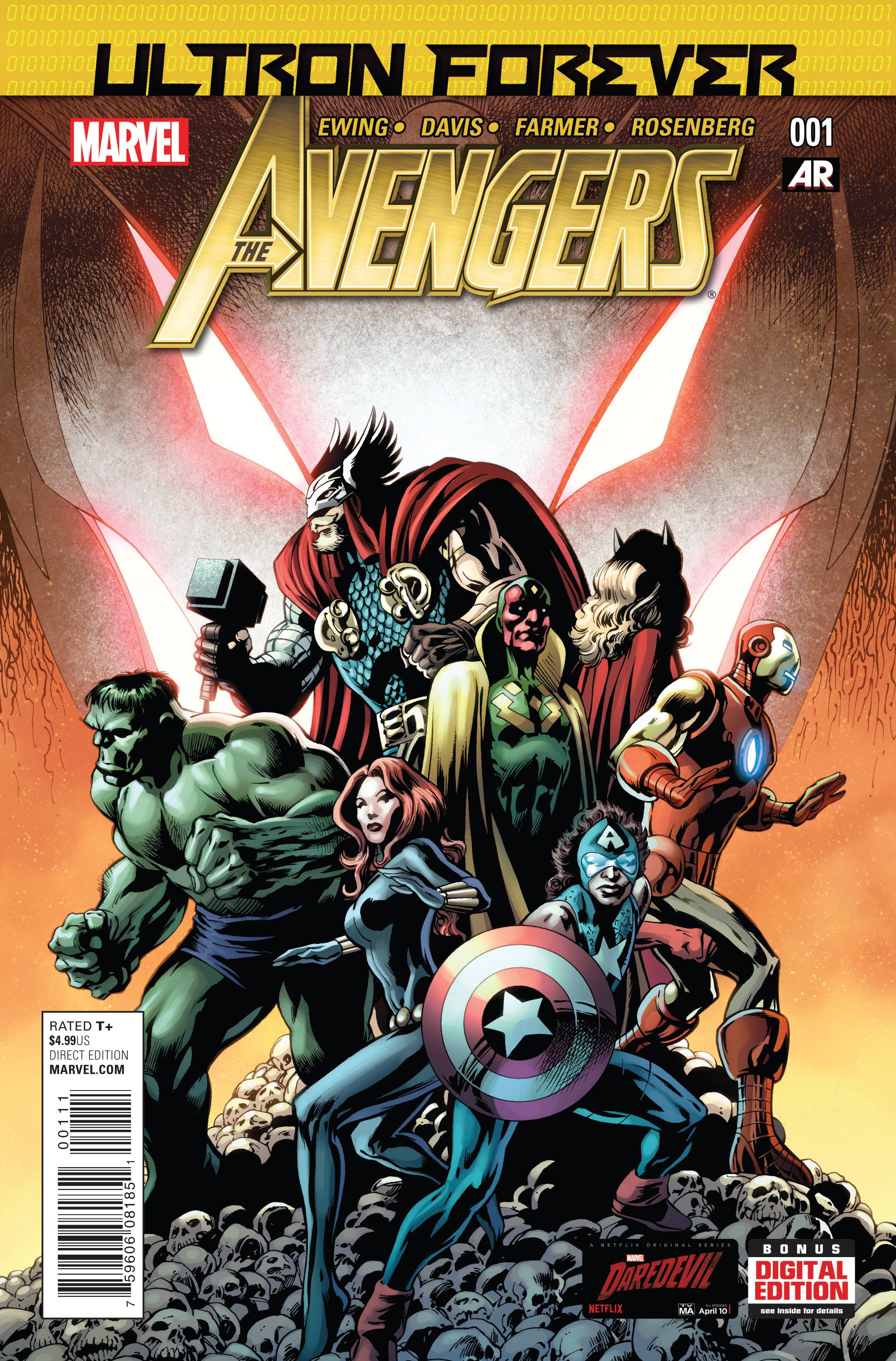 Cover art by Alan Davis