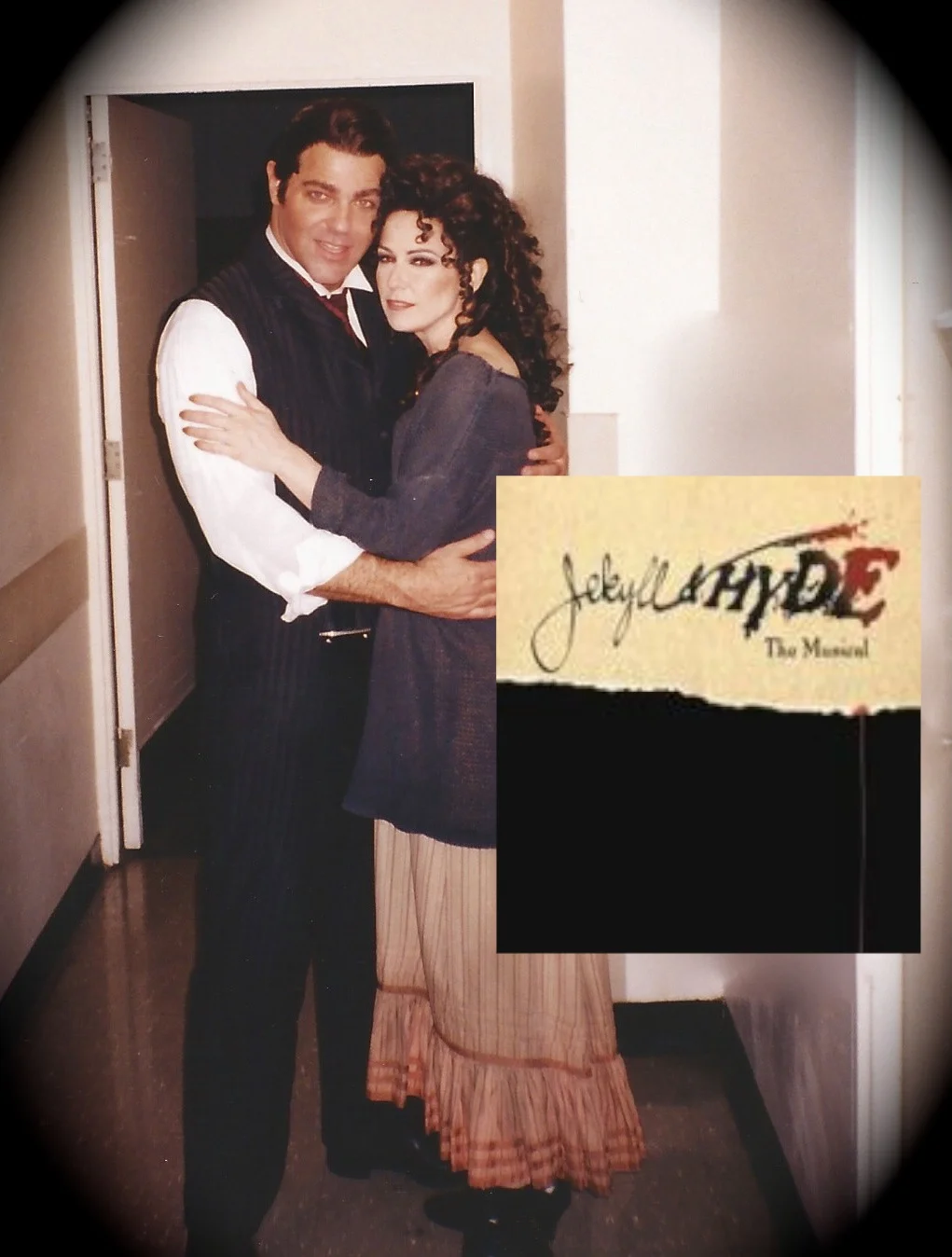 With Chuck Wagner in "Jekyll & Hyde"