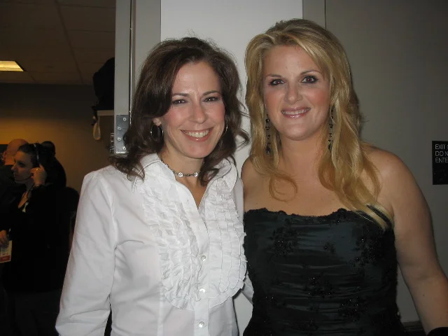 backstage with Trisha Yearwood
