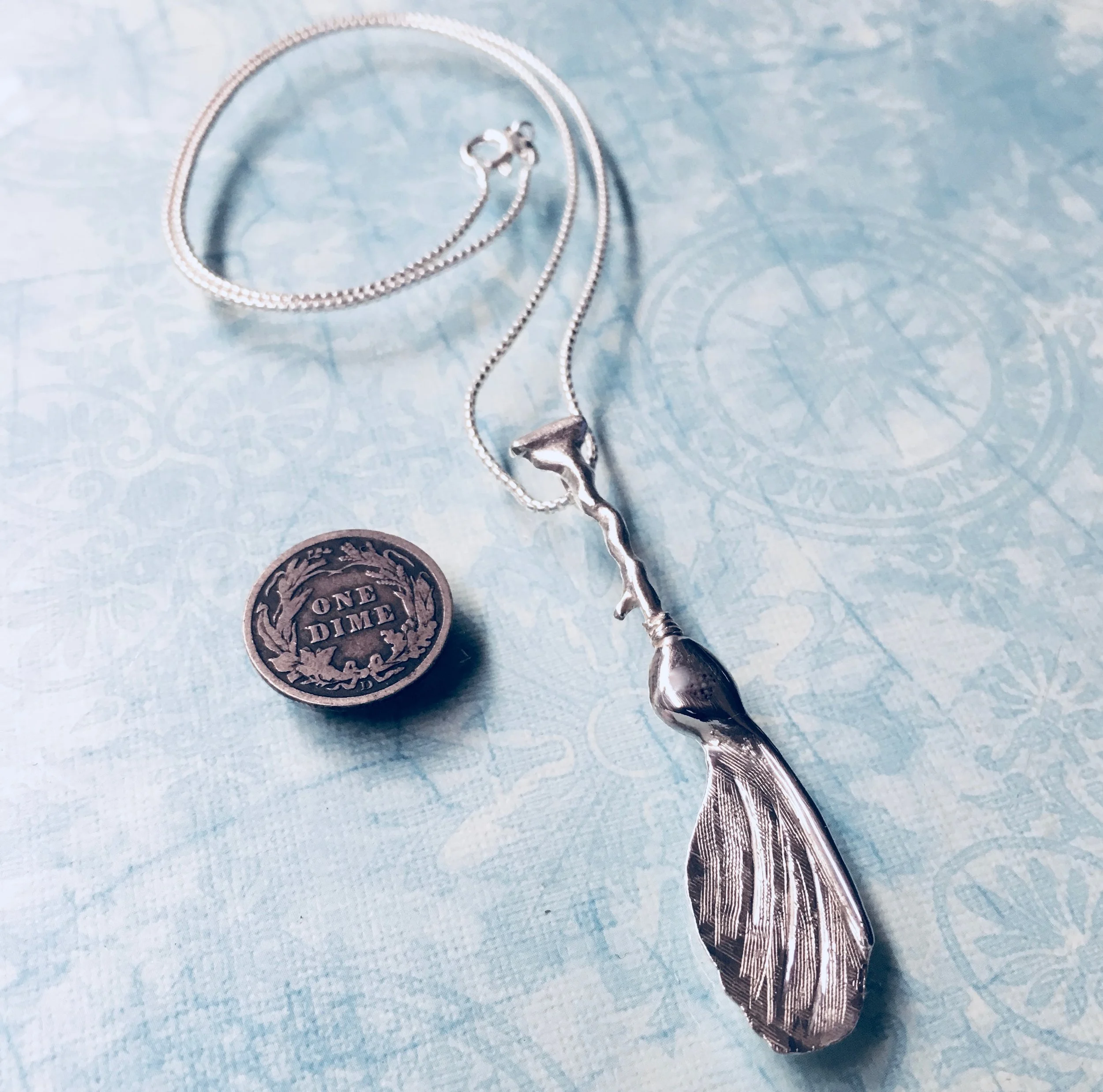 Silver Maple Seed Paddle