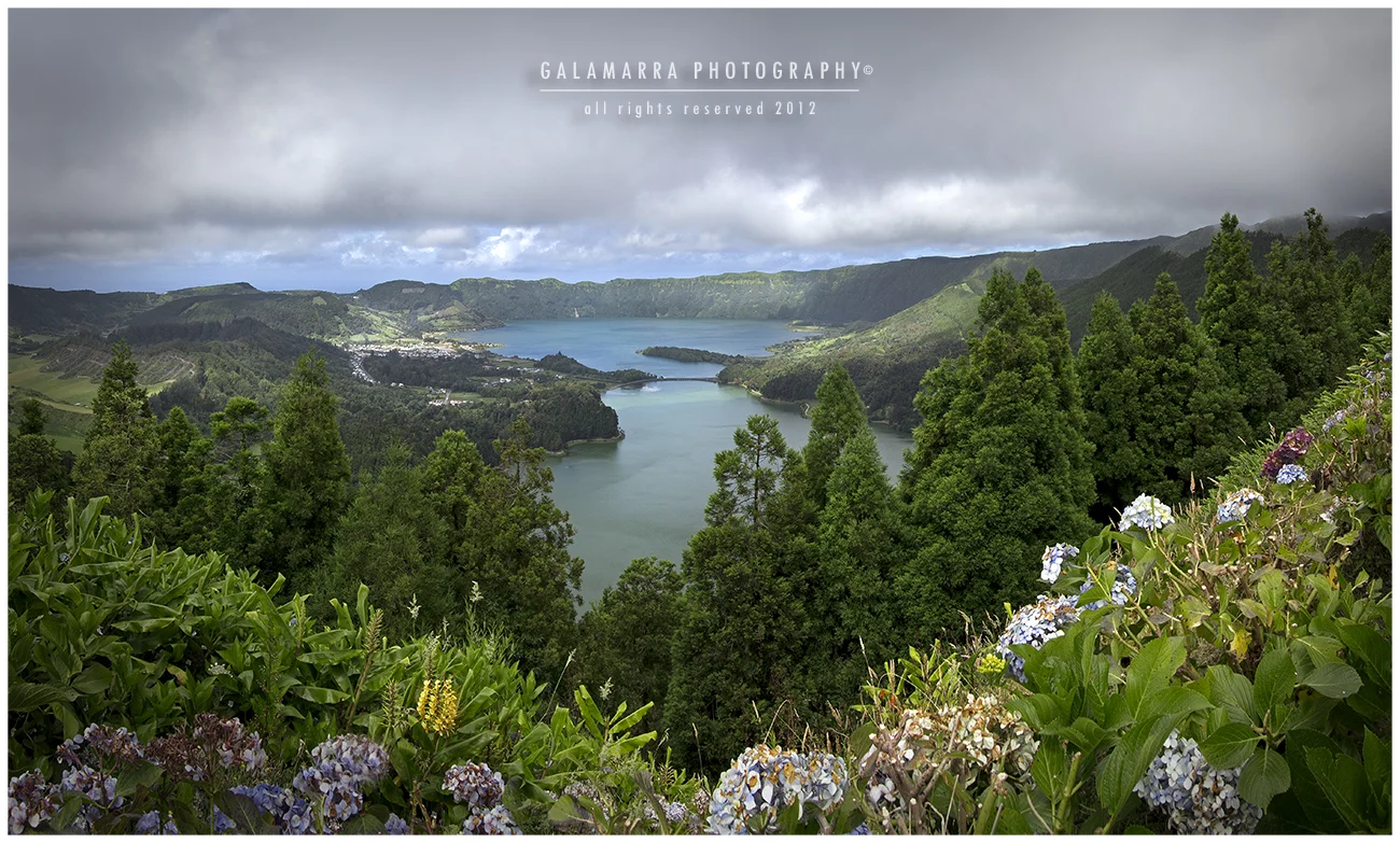 Panorama - Sete Cidades - Vista do Rei