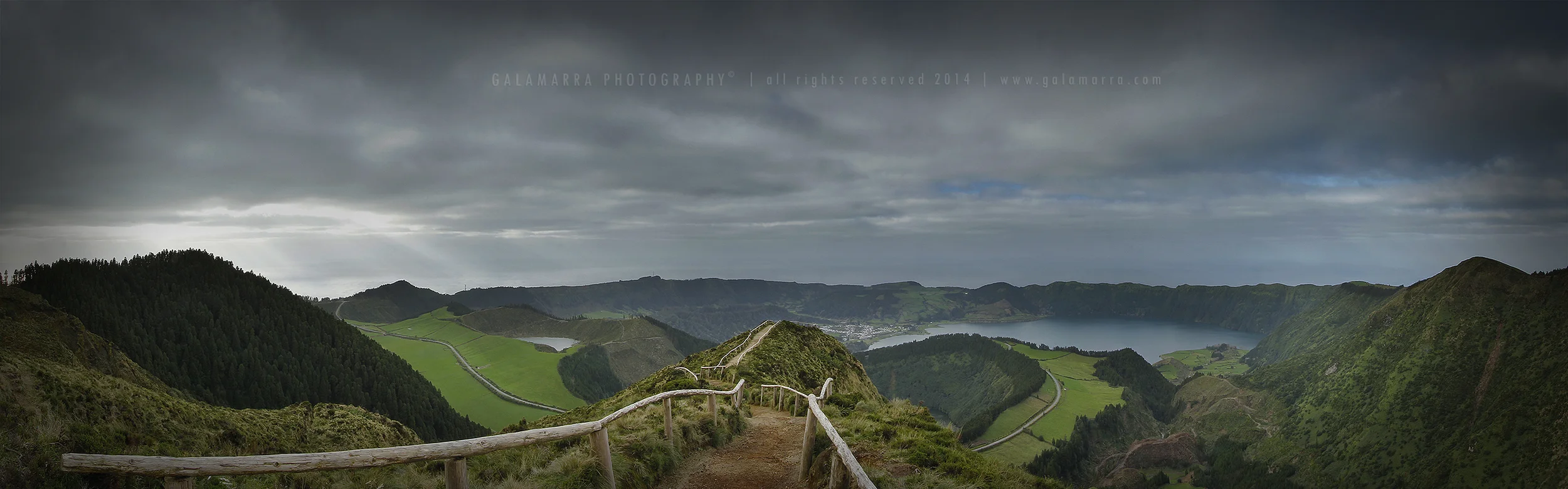 Winter view from magic land