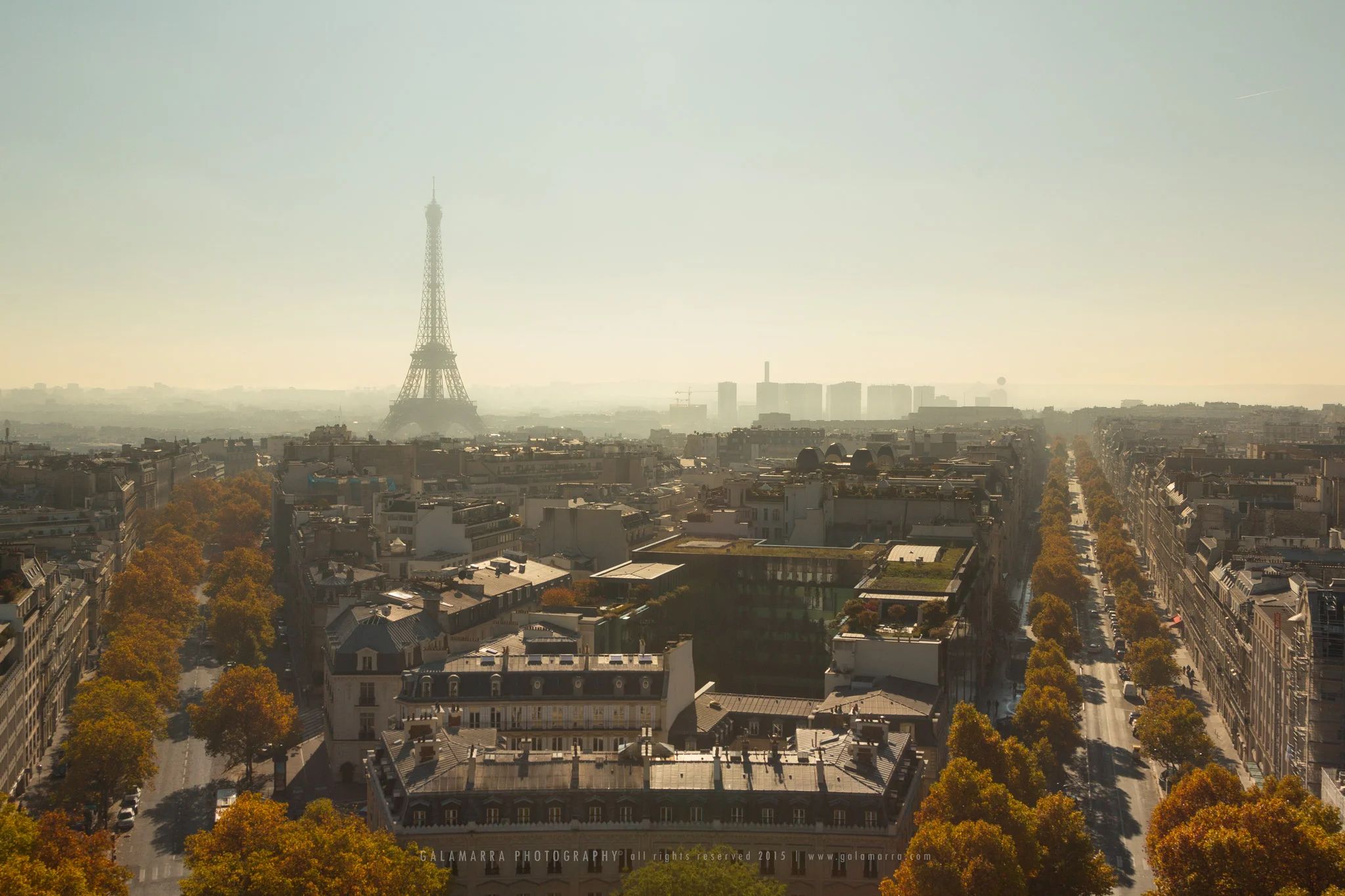 Paris III - Eiffel tower in backlit