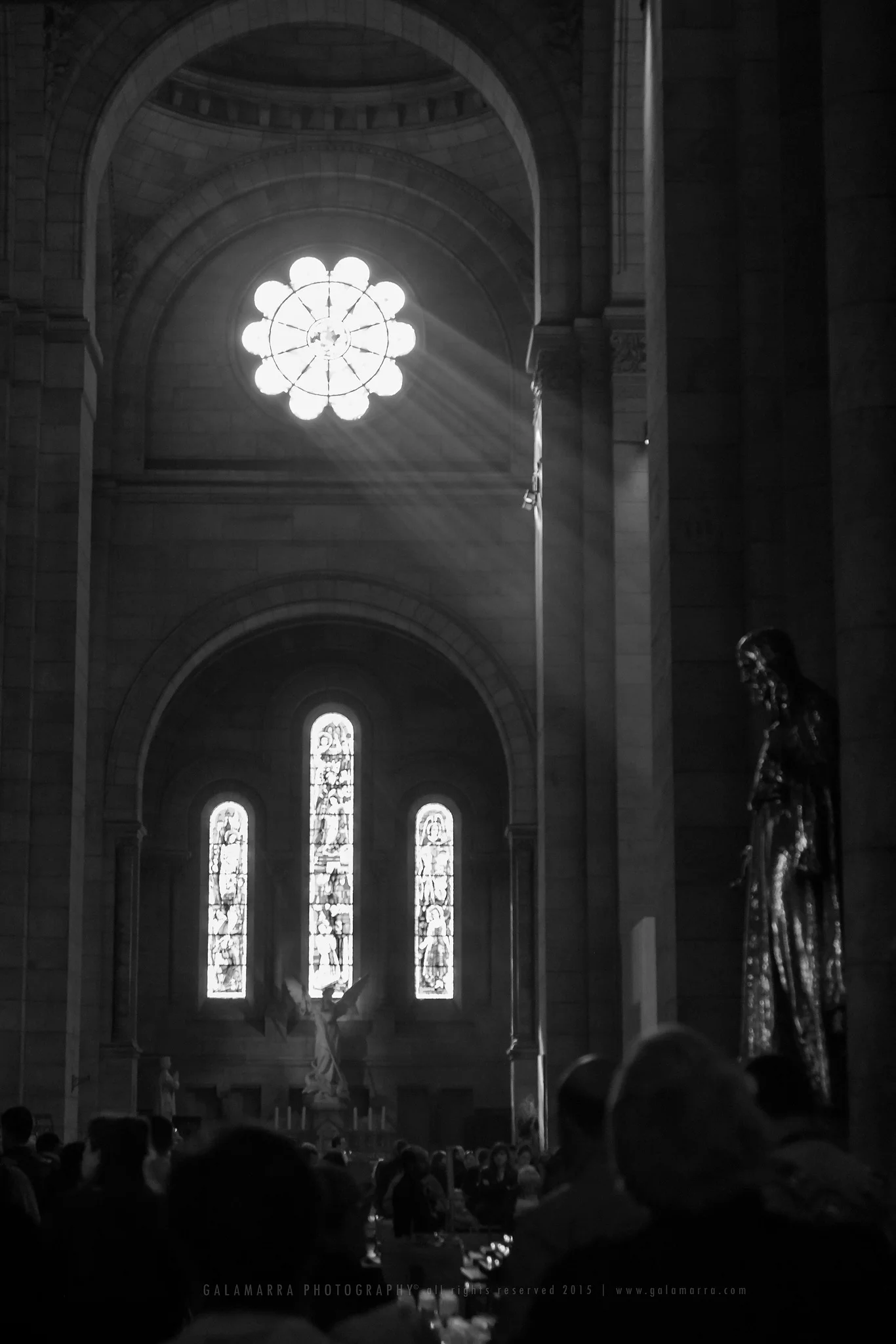 Paris VII - Enlightened at Sacre Coeur