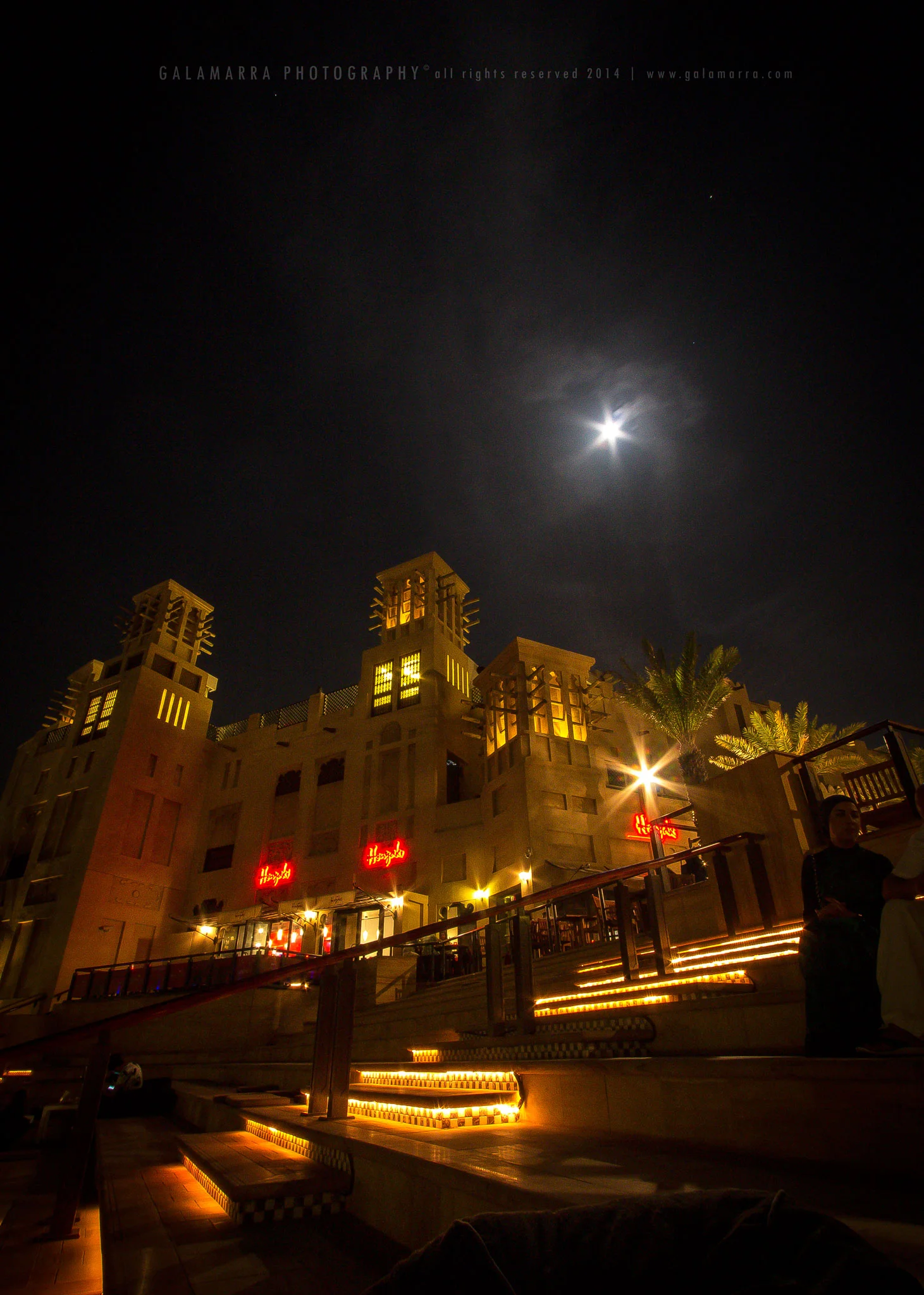 Medinat under the moon