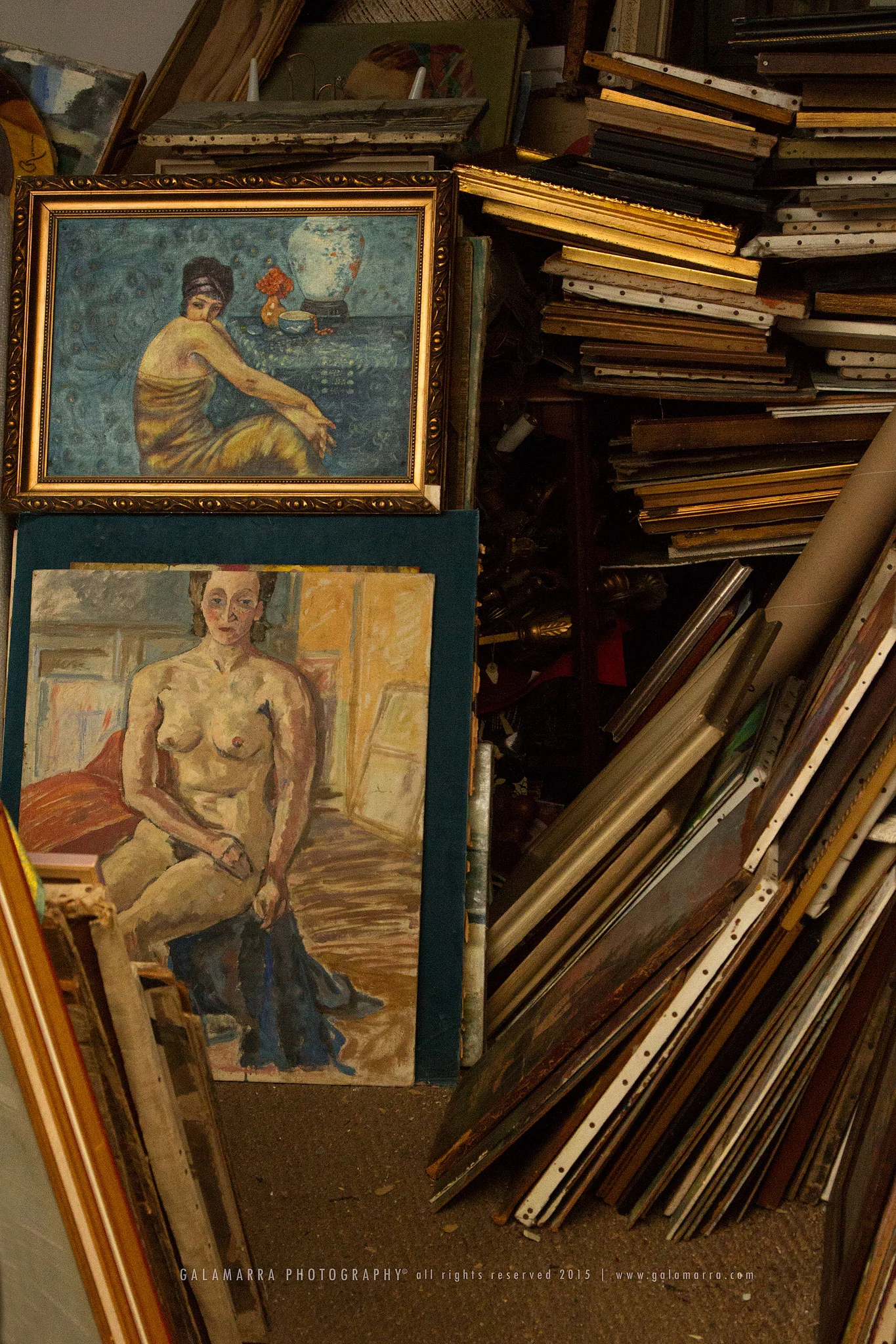 Marche aux Puches - art pile