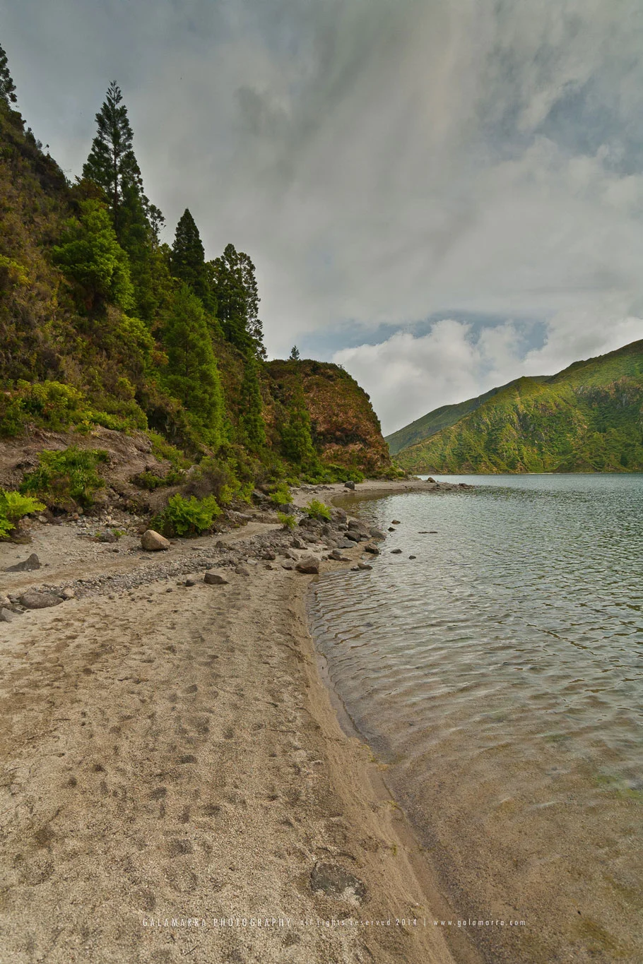 Towards the Lake's lines