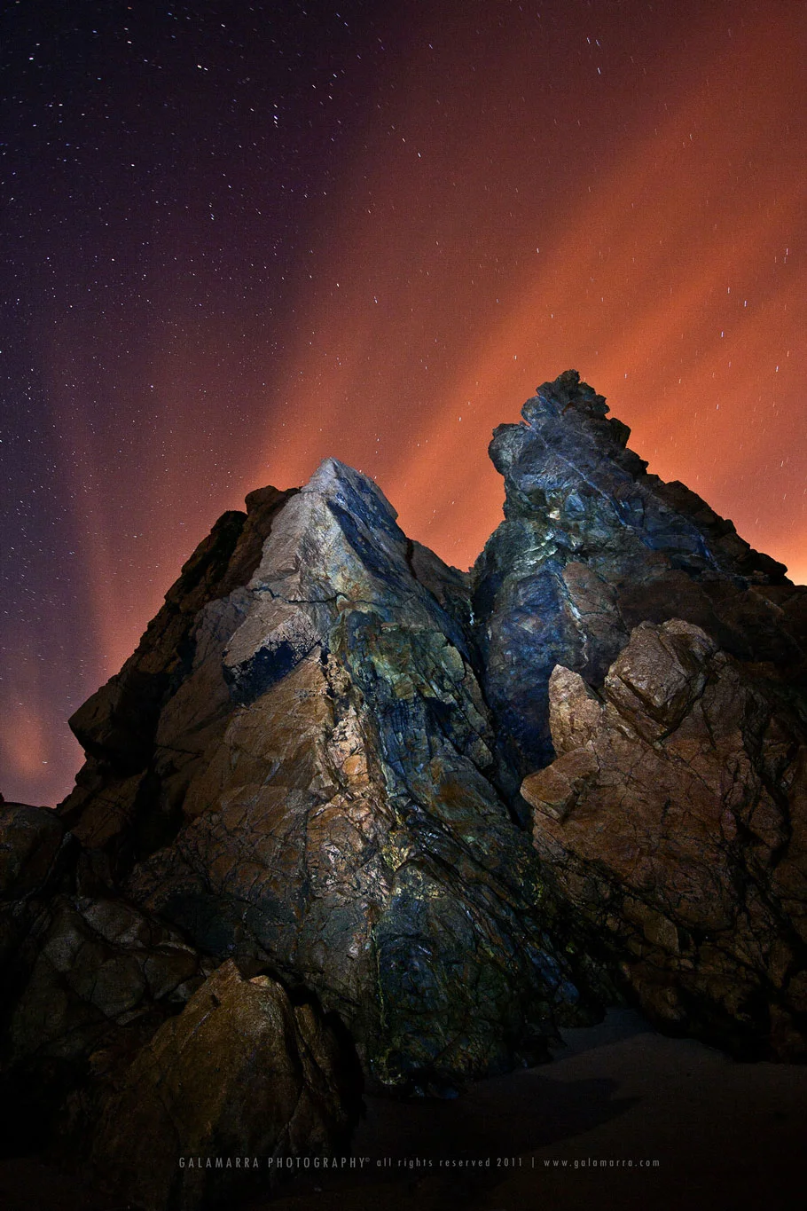 Under a Sky of Spectral Colours