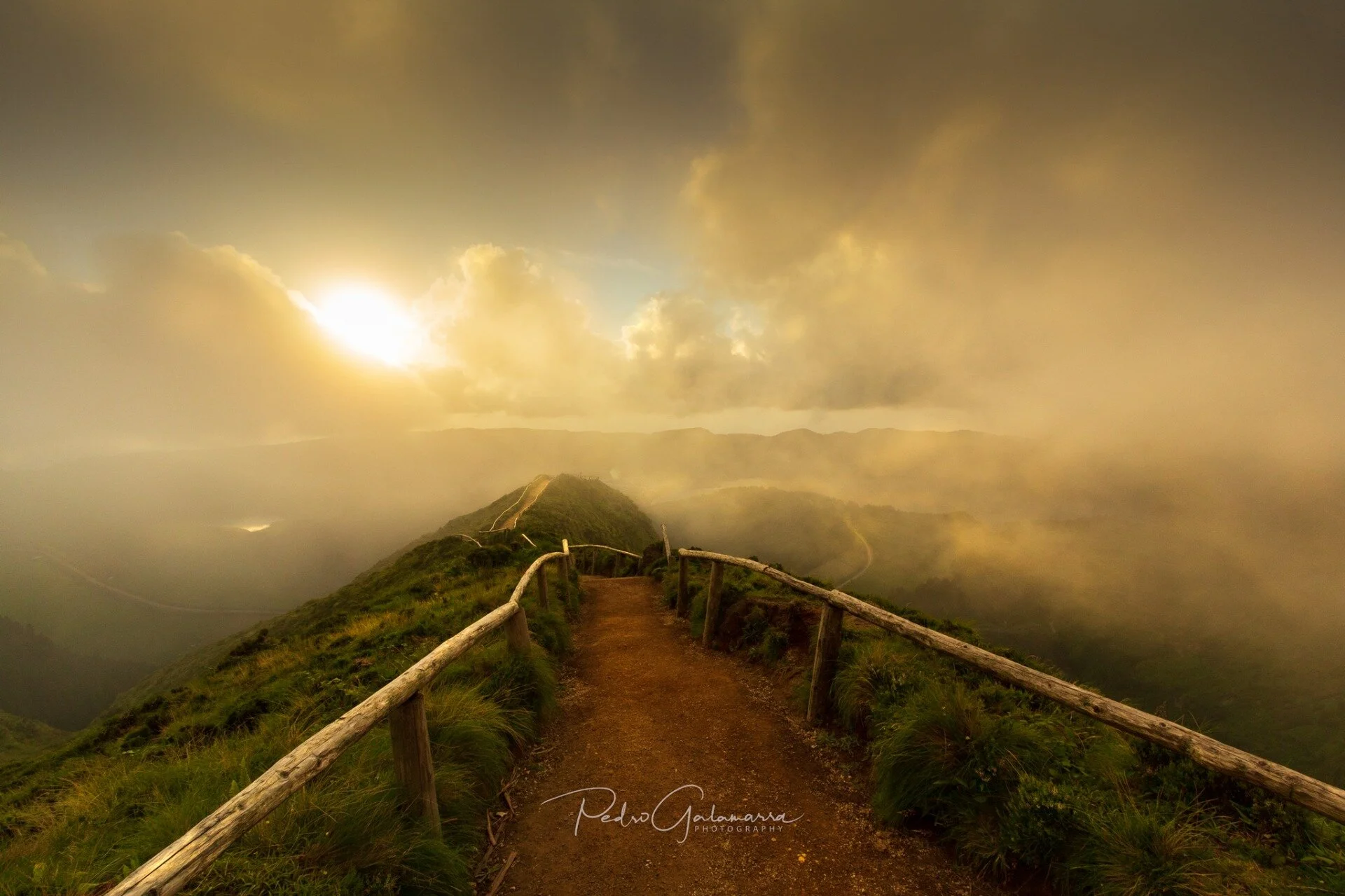 Foggy Best View from the Island IV