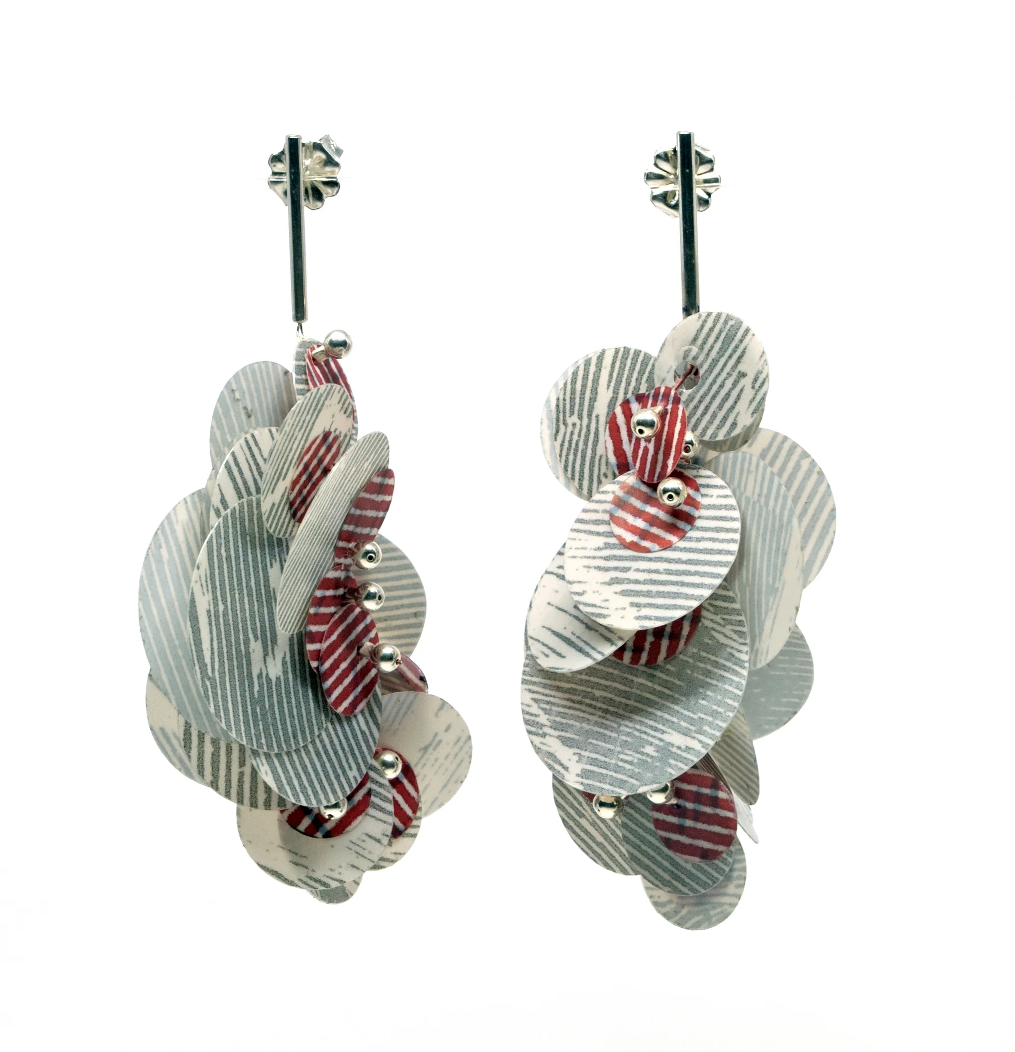 Polyprint Earrings