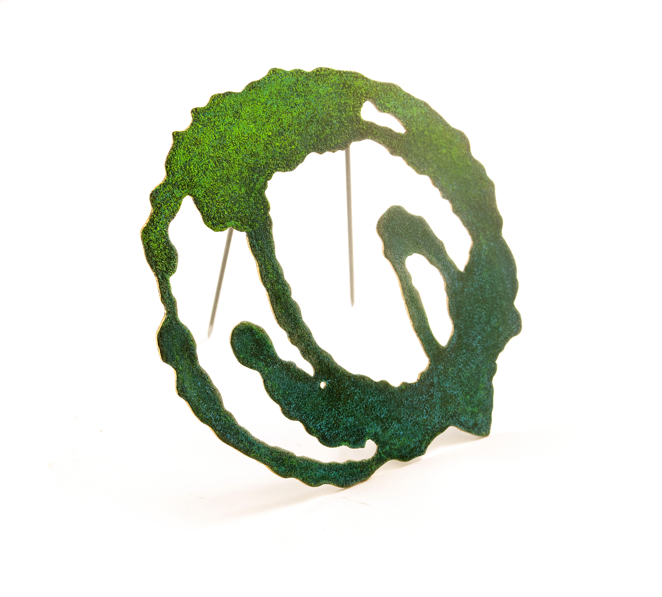 Ink Stroke Brooch