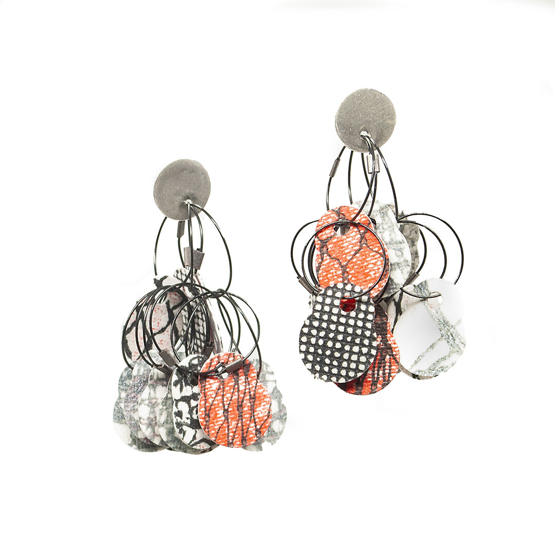 Printmaker's Earrings